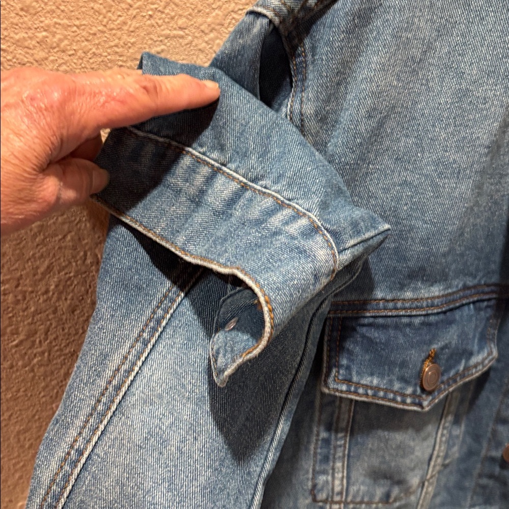 Men’s-NWT’S - American Denim Jacket, Men’s XLG, Jean jacket, blue - Picture 3 of 10